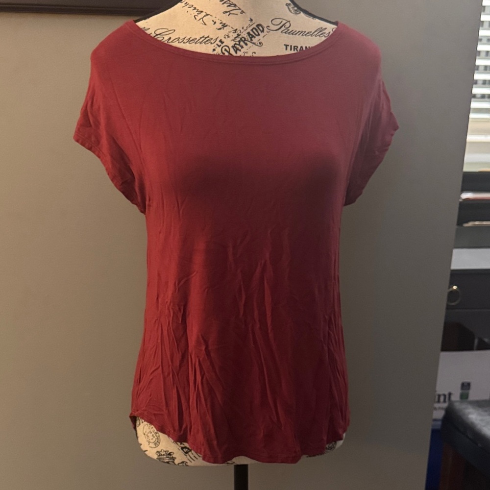 Pink Martini Burgundy Top